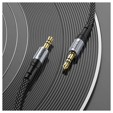 Кабель HOCO aux Fresh audio Cable UPA26 |1m| черный фото №6
