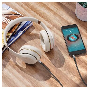 Кабель HOCO aux Fresh audio Cable UPA26 |1m| черный фото №7