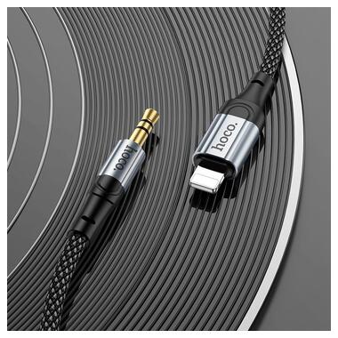 Кабель Hoco Fresh digital audio conversion Cable Lightning UPA26 |1m DAC| черный фото №4