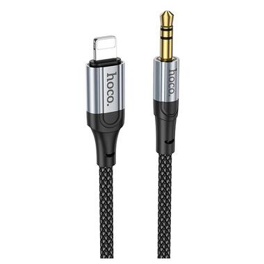 Кабель Hoco Fresh digital audio conversion Cable Lightning UPA26 |1m DAC| черный фото №1