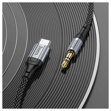 Кабель HOCO fresh digital audio conversion Cable Type - C UPA26 |1m DAC| черный фото №2