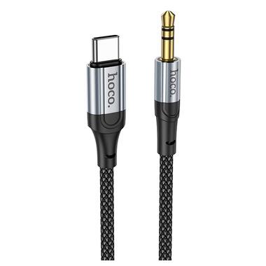 Кабель HOCO fresh digital audio conversion Cable Type - C UPA26 |1m DAC| черный фото №1