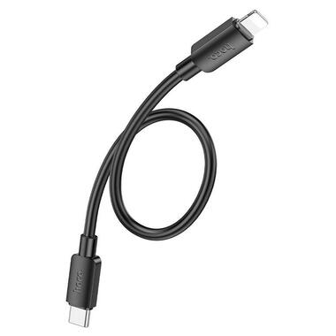 Кабель Hoco Lightning PD Hyper charging data cable X96 |0.25m 2.4A/20W| белый фото №6