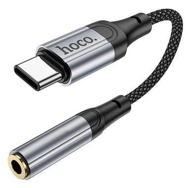 Переходник HOCO Fresh Digital Type-C to 3.5 audio converter LS36 черный фото №2