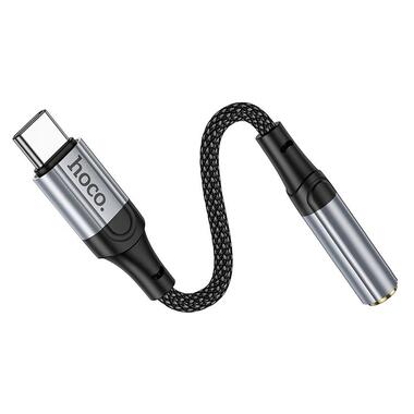 Переходник HOCO Fresh Digital Type-C to 3.5 audio converter LS36 черный фото №6