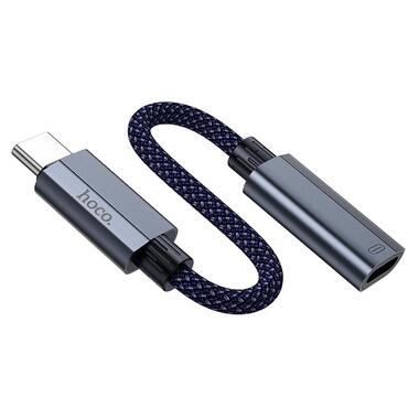 Переходник HOCO Type-C male to iP female charging and data adapter cable UA29A черный фото №4