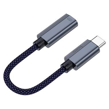 Переходник HOCO Type-C male to iP female charging and data adapter cable UA29A черный фото №2