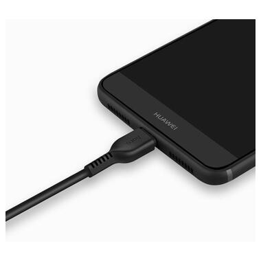 Дата кабель USB 2.0 AM to USB-C 1.0m 3A PVC X20 black HOCO (6957531068846) фото №4