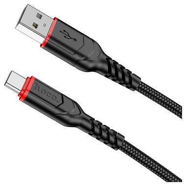 Кабель Hoco X59 Victory charging data cable Type-C(L=2M) Black (6931474794116) фото №1
