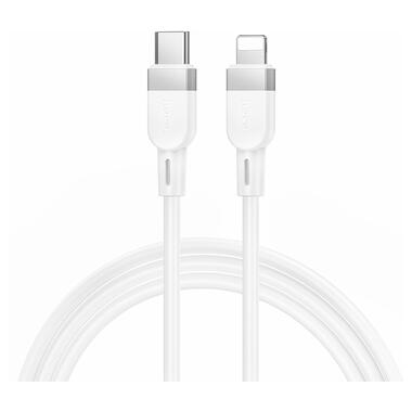 Кабель HOCO X109 Energy PD silicone charging data cable iP(L=1M) White (6942007636193) фото №1