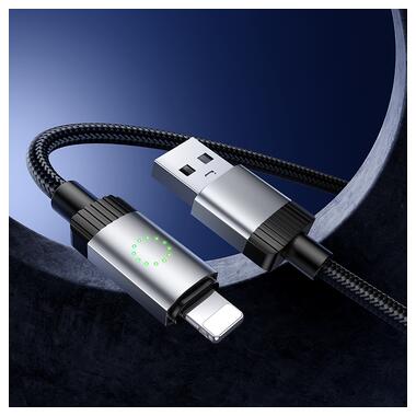 Кабель HOCO X117 Star charging data cable iP Black (6942007652544) фото №6