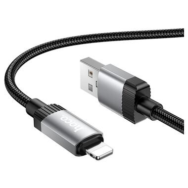 Кабель HOCO X117 Star charging data cable iP Black (6942007652544) фото №3