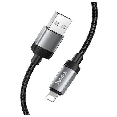 Кабель HOCO X117 Star charging data cable iP Black (6942007652544) фото №4