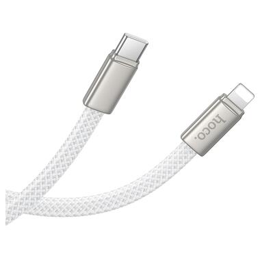 Кабель HOCO X125 Exceso PD30W charging data cable iP White (6942007671675) фото №3