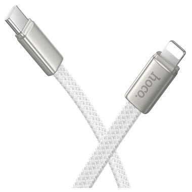 Кабель HOCO X125 Exceso PD30W charging data cable iP White (6942007671675) фото №1