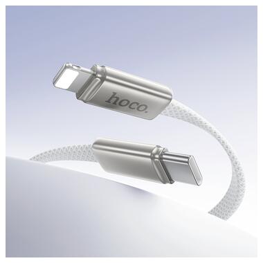 Кабель HOCO X125 Exceso PD30W charging data cable iP White (6942007671675) фото №4