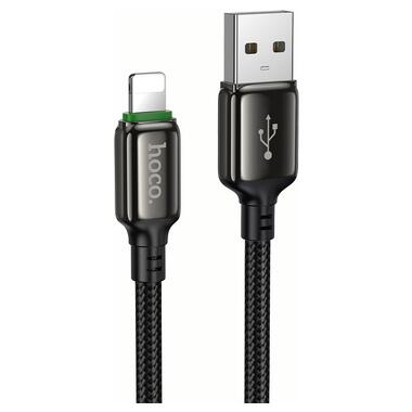 Кабель HOCO X127 Exceed charging data cable iP Black (6942007675598) фото №1