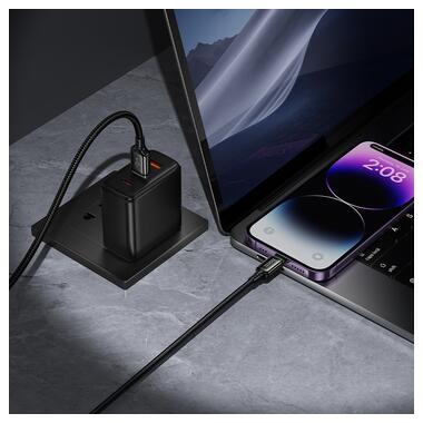 Кабель HOCO X127 Exceed charging data cable iP Black (6942007675598) фото №9