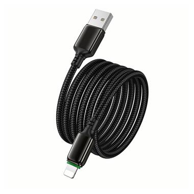 Кабель HOCO X127 Exceed charging data cable iP Black (6942007675598) фото №7