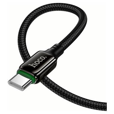 Кабель HOCO X127 Exceed charging data cable Type-C Black (6942007675604) фото №6