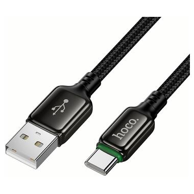 Кабель HOCO X127 Exceed charging data cable Type-C Black (6942007675604) фото №5