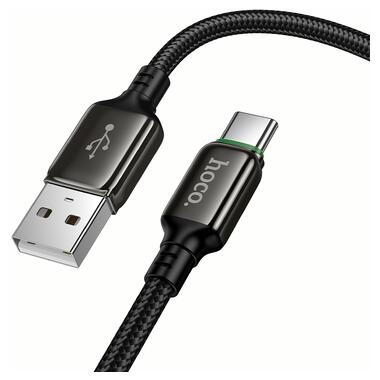 Кабель HOCO X127 Exceed charging data cable Type-C Black (6942007675604) фото №3