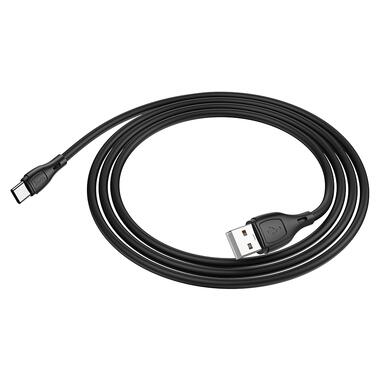 Кабель HOCO X61 Ultimate silicone charging data cable for Type-C Black (6931474747846) фото №3