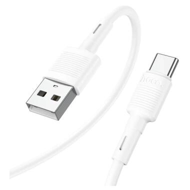 Дата кабель USB 2.0 AM to USB-C 1.0m 3A X83 white HOCO (6931474770912) фото №3