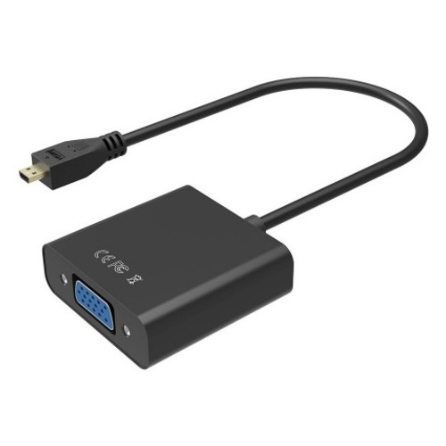 Попередній перегляд Voltronic YT-C-mcHDMI(M)/VGA(F)-B (16537) HDMI - VGA фото №1