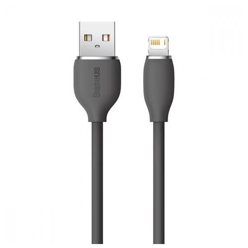 Кабель Baseus USB Lightning 2.4 A 1.2m Black (CAGD000001) фото №1