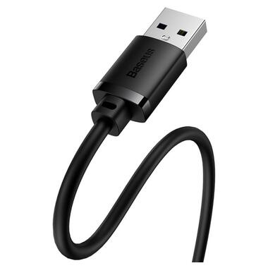 Кабель-подовжувач Baseus AirJoy Series USB3.0 Extension Cable 2 м Cluster (B00631103111-03) Black фото №2