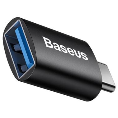 Переходник Baseus Ingenuity Series Mini OTG Adaptor USB 3.1 to Type-C черный фото №1
