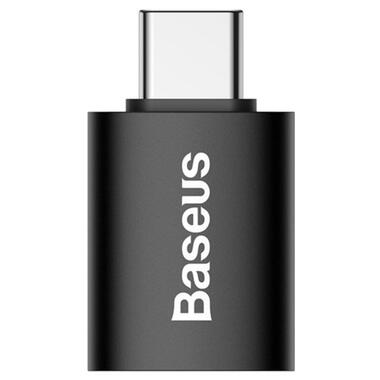 Переходник Baseus Ingenuity Series Mini OTG Adaptor USB 3.1 to Type-C черный фото №3