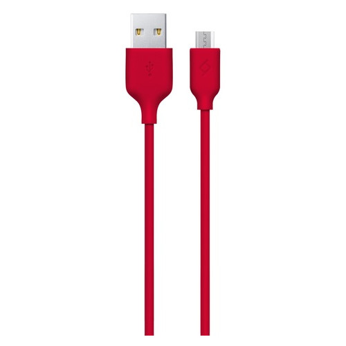 Кабель Ttec USB - microUSB 1.2 м Червоний (2DK7530K) фото №1