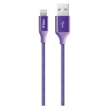 Кабель Ttec (2DK16MR) USB - Lightning, AlumiCable, 1.2м, Purple фото №1