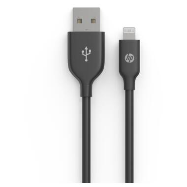 Дата кабель USB 2.0 AM to Lightning 1.0m 2.4A MFI HP (HP_DHC-MF101-1m) фото №1