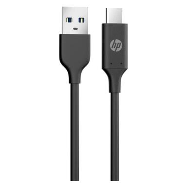 Дата кабель USB 3.0 AM to USB-C 2.0m 3A braided HP (HP_DHC-TC101-2M) фото №1