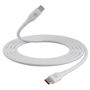 Дата кабель USB-C to USB-C 1.0m 3A 60W HP (HP_DHC-TC112-1M) фото №1