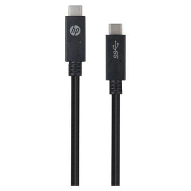 Дата кабель USB-C to USB-C 2.0m 3A 60W HP (HP_DHC-TC112-2M) фото №1