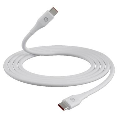 Дата кабель USB-C to USB-C 2.0m 3A 60W HP (HP_DHC-TC112G-2M) фото №1