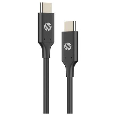 Дата кабель USB-C to USB-C 3.0m USB 3.1 PD 3A 60W HP (HP_DHC-TC107-3M) фото №2