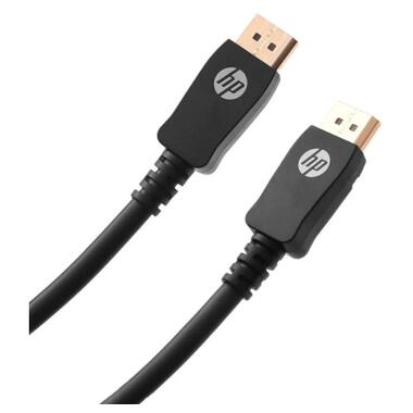 Кабель мультимедийный DisplayPort M to DisplayPort M 2.0m V1.2 4K60Hz black HP (HP_DHC-DP01-2M) фото №3