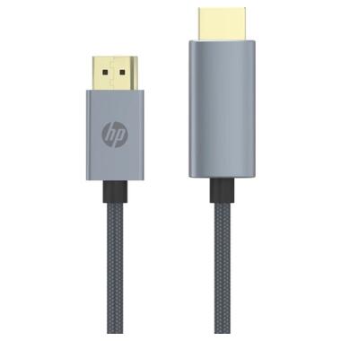 Кабель мультимедийный DisplayPort M to HDMI M 1.0m 4K30Hz HP (HP_DHC-DP03-01M) фото №1