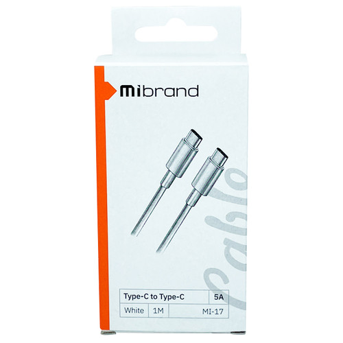 Ціна Mibrand MI-15 Type-C Type-C 5 A 1m White (MIDC/17TTW) фото №2