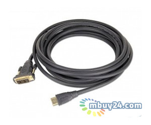 Кабель Gembird HDMI to DVI 4.5m (CC-HDMI-DVI-15) фото №1
