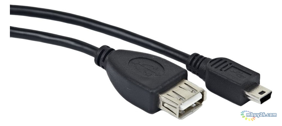 USB адаптер Gembird A-OTG-AFBM-002 вилка USB Mini-B - розетка USB 0,1 м фото №2