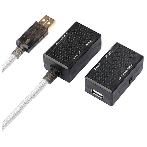Кабель USB AM-AF (подовжувач), 60.0м (USB 2.0 по кручений парою RJ 45) DT-5015 Dtech (DT-5015) фото №2