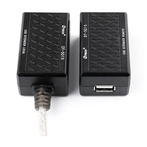 Кабель USB AM-AF (подовжувач), 60.0м (USB 2.0 по кручений парою RJ 45) DT-5015 Dtech (DT-5015) фото №5