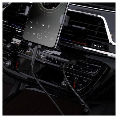 Кабель Borofone BL8 Type-C to AUX digital audio conversion cable Black (16803) фото №7