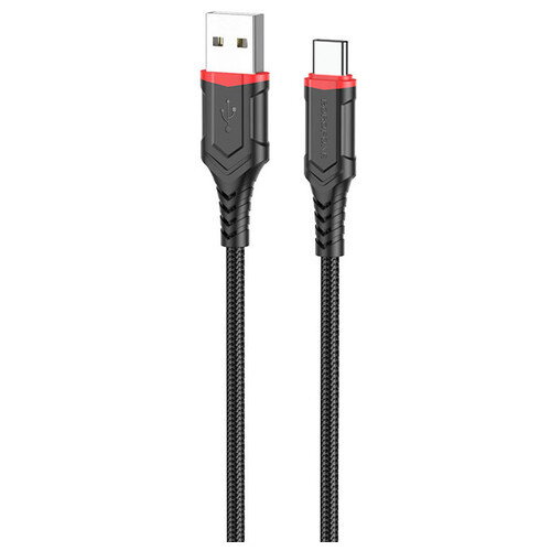 Дата кабель Borofone BX67 USB to Type-C 1 м чорний фото №1